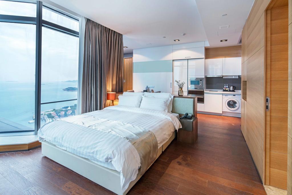 Grand Madison Qingdao Harbour-View Central（Former Qingdao Farglory Hotel） Dış mekan fotoğraf
